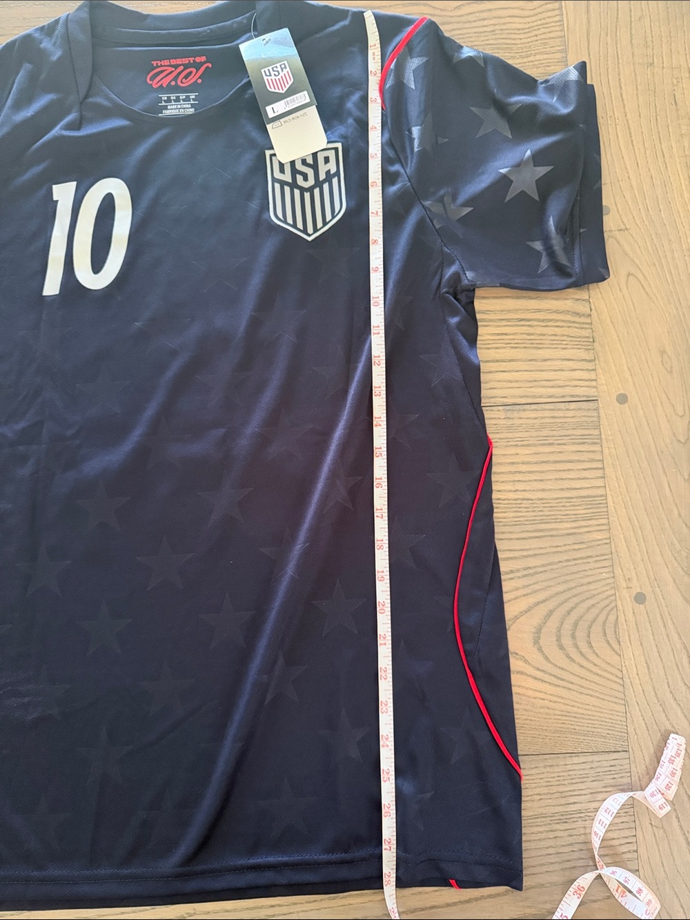 Pulisic #10 Navy Mens Soccer Jersey and Shorts - USA - Picture 9 of 12